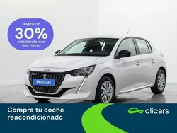 Blanco Usado 2022 Peugeot 208 Active Utilitario | 13.490 € (Precio justo)