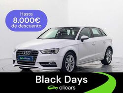 Blanco Usado 2015 Audi A3 Sportback Advanced Plus Utilitario | 15.190 € (Precio justo)