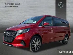 Rojo Usado 2025 Mercedes V250 Avantgarde Monovolumen | 77.402 €