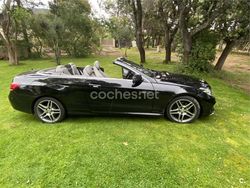Negro Usado 2016 Mercedes E250 Descapotable | 30.000 € (Precio justo)