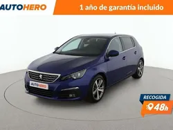 Azul Usado 2018 Peugeot 308 Allure Berlina | 9799 € (Buen precio)