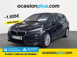Negro Usado 2021 BMW 225 Active Tourer iPerformance Monovolumen | 21.290 € (Precio justo)