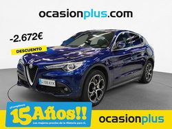 Azul Usado 2019 Alfa Romeo Stelvio Executive SUV | 29.400 € (Un poco caro)