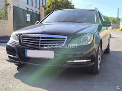 Negro Usado 2012 Mercedes C200 Familiar | 7245 € (Buen precio)