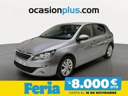 Gris Usado 2015 Peugeot 308 Active Utilitario | 8900 € (Precio justo)