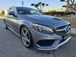 Gris Usado 2018 Mercedes C220 Coupe | 23.900 € (Precio justo)