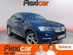 Azul Usado 2016 BMW X4 SUV | 25.990 € (Precio justo)
