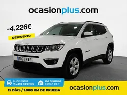 Blanco Usado 2019 Jeep Compass Longitude SUV | 17.480 € (Precio justo)
