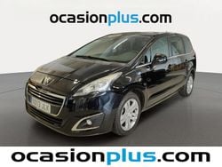 Negro Usado 2016 Peugeot 5008 Style Monovolumen | 11.890 € (Precio justo)