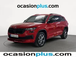 Rojo Usado 2022 Skoda Kodiaq SportLine SUV | 31.446 € (Precio justo)