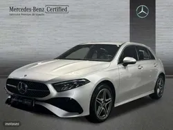 Plata iridio Usado 2024 Mercedes A250 AMG line Berlina | 34.950 € (Buen precio)