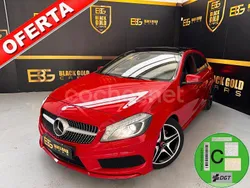 Rojo Usado 2013 Mercedes A220 AMG line Berlina | 18.990 € (Precio justo)