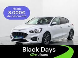 Blanco Usado 2018 Ford Focus ST-Line Berlina | 15.290 € (Precio justo)
