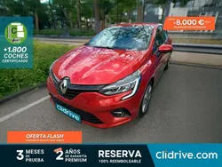Rojo Usado 2020 Renault Clio V Intens Utilitario | 9890 € (Precio justo)