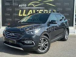 Azul Usado 2016 Hyundai Santa Fe Style SUV | 19.900 € (Precio justo)