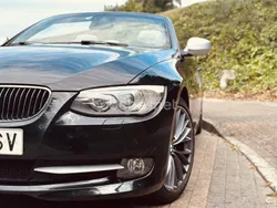 Negro Usado 2013 BMW 325 Cabriolet Descapotable | 20.000 € (Precio justo)
