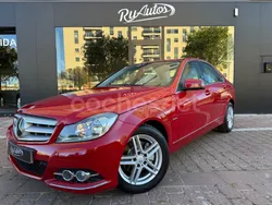 Rojo Usado 2012 Mercedes C200 Avantgarde Berlina | 14.999 € (Precio justo)