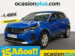 Azul Usado 2021 Peugeot 3008 Access Monovolumen | 14.900 € (Buen precio)