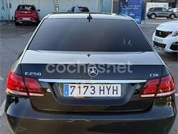 Negro Usado 2014 Mercedes E250 Avantgarde Berlina | 13.600 € (Precio justo)