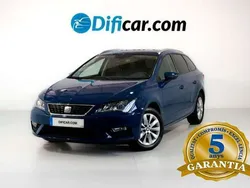 Azul Usado 2018 Seat Leon ST Familiar | 13.490 € (Un poco caro)