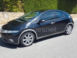 Negro Usado 2008 Honda Civic Executive Berlina | 9600 € (Un poco caro)