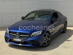 Azul Usado 2020 Mercedes C220 Coupe | 37.800 € (Precio justo)