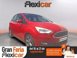 Rojo Usado 2017 Ford C-MAX Titanium Monovolumen | 11.490 € (Precio justo)