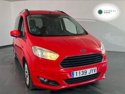 Rojo Usado 2017 Ford Tourneo Courier Titanium Monovolumen | 13.900 € (Precio justo)