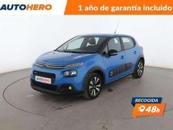 Azul Usado 2018 Citroën C3 Feel Utilitario | 7499 € (Buen precio)