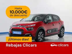 Rojo Usado 2022 Citroën C3 PureTech Utilitario | 11.990 € (Precio justo)