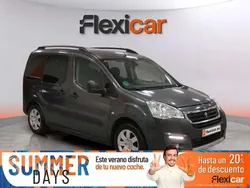 Gris Usado 2017 Peugeot Partner Monovolumen | 12.490 € (Precio justo)