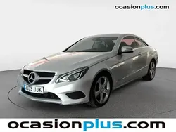 Gris plata Usado 2015 Mercedes E220 Coupe | 24.900 € (Un poco caro)