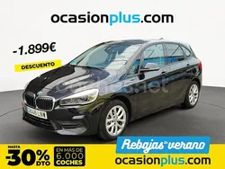Negro Usado 2021 BMW 225 Active Tourer iPerformance Monovolumen | 19.990 € (Precio justo)