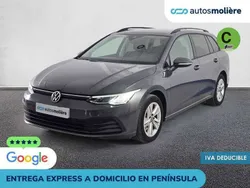 Gris Usado 2021 VW Golf VIII Life Familiar | 17.709 € (Precio justo)