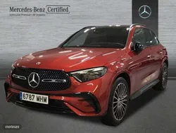Rojo jacinto Usado 2023 Mercedes GLC220 AMG line | 61.900 € (Precio justo)