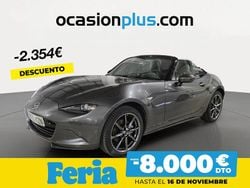 Gris Usado 2019 Mazda MX5 Descapotable | 25.900 € (Precio justo)
