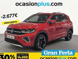 Rojo Usado 2025 VW T-Cross R-line SUV | 26.773 € (Precio justo)