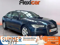 Azul Usado 2015 Audi A6 Advanced Berlina | 17.990 € (Precio justo)