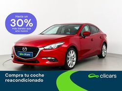 Rojo Usado 2018 Mazda 3 Berlina | 13.990 € (Precio justo)