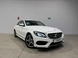 Blanco Usado 2017 Mercedes C220 Berlina | 25.900 € (Un poco caro)