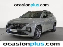 Gris Usado 2021 Hyundai Tucson N Line SUV | 27.182 € (Precio justo)