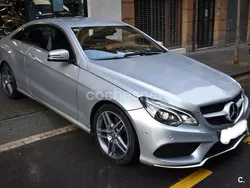 Gris / plata Usado 2015 Mercedes E350 Coupe | 26.500 € (Precio justo)