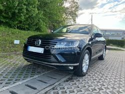 Negro Usado 2015 VW Touareg Terrain Tech SUV | 22.000 € (Caro)