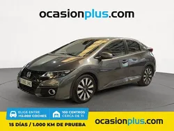 Gris Usado 2015 Honda Civic Elegance Utilitario | 13.800 € (Precio justo)