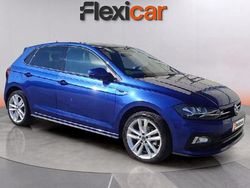 Azul Usado 2021 VW Polo R-line Berlina | 15.490 € (Buen precio)