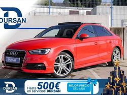 Rojo Usado 2016 Audi A3 S-Line Berlina | 18.990 € (Precio justo)
