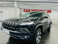 Negro Usado 2015 Jeep Cherokee Trailhawk SUV | 19.990 € (Precio justo)