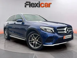 Azul Usado 2018 Mercedes GLC250 SUV | 30.690 € (Precio justo)