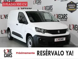 Blanco Usado 2022 Peugeot Partner S Monovolumen | 11.500 € (Precio justo)