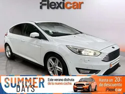 Blanco Usado 2015 Ford Focus Titanium Utilitario | 10.190 € (Precio justo)